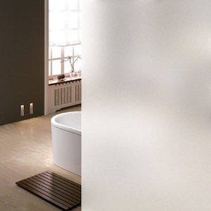 Bath Bathing Accessories: 90x600cm Privacy Frosted Window Glass Film Stickers