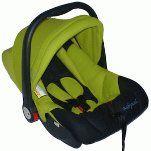 Baby napkin manufacturing - disposable: AS13/1 - Babywell Car Seat, Green and Black