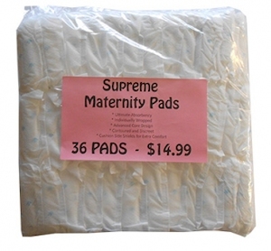 Supreme Maternity Pads - Pack of 36