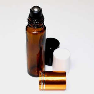 Amber glass roll-on: 10ml