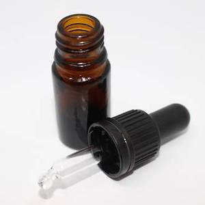 Cosmetic wholesaling: Amber glass bottle: 5ml