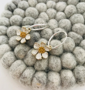 Asta Daisy Mini Hoop Earring