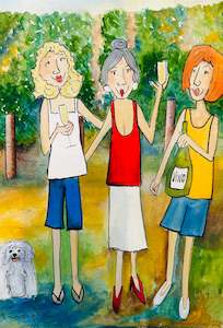 Art By Bridget Paape: Wine Tasting