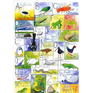 Art By Bridget Paape: SALE!! A - Z New Zealand Eco Deposits | Bridget Paape