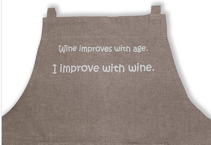 Apron Natural Range | Wine improves with age