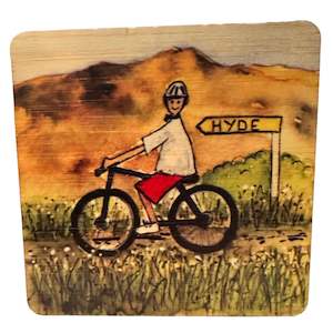 Hyde bamboo coaster