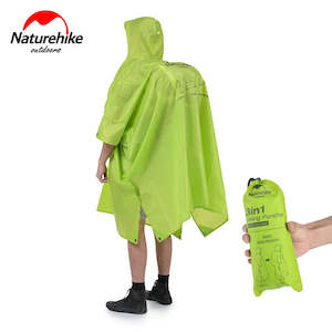 Naturehike Outdoor mountaineering walking 3 in 1 poncho.