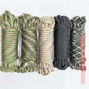 550 4mm 7 Bracket Core Parachute Rope for Survival.