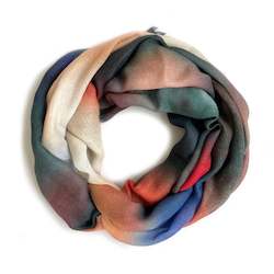 Personal accessories: FLOWER MARKETS skinny wool scarf