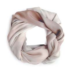 FREESIAS silk chiffon scarf