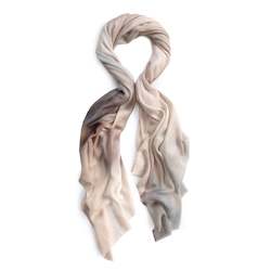 FREESIAS linen blend scarf