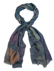 RANGITOTO cotton blend scarf