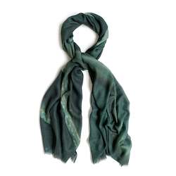 NIKAU skinny wool scarf