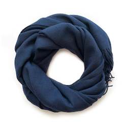 DEEP SEA chunky wool scarf