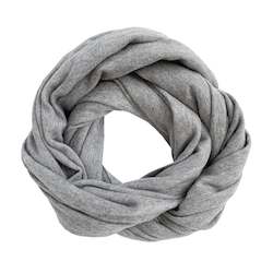 Personal accessories: GREY chunky wool scarf