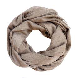 Personal accessories: CARAMEL chunky wool scarf