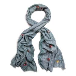 Personal accessories: THE SWIMMERS skinny wool scarf