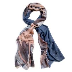 Personal accessories: SANTA CATALINA skinny wool scarf