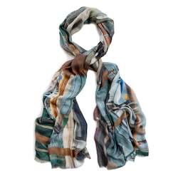 Personal accessories: PORTE FIGUERA skinny wool scarf