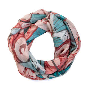 Personal accessories: WILLIAMSBURG oversized silk scarf