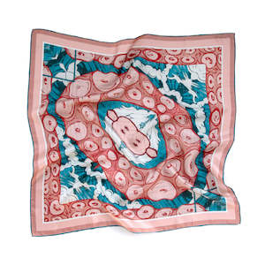 WILLIAMSBURG STUDY silk neckerchief