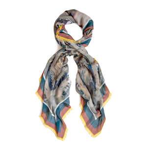 Personal accessories: TRIBECA STUDY large square scarf