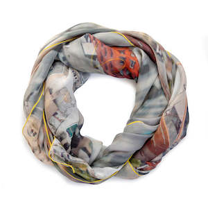 Personal accessories: TRIBECA oversized silk scarf