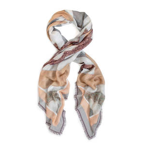 Personal accessories: A GRAND ENTRANCE STUDY large square scarf