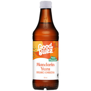 Mandarin Yuzu Kombucha 328ml 12-pack