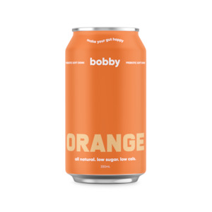 Soft drink manufacturing: Bobby Orange 330ml 12pack