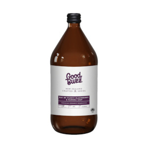 Soft drink manufacturing: BOP Blackberry & Kanuka Leaf Kombucha 1L 6-pack