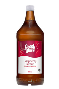 Raspberry Lemon Kombucha 888ml 8-pack