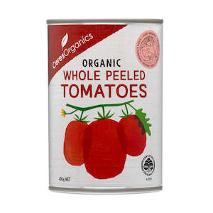 Health food: Ceres - Tomatoes Whole Peeled Can - Organic