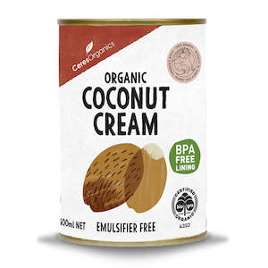 Health food: Ceres - Coconut Cream Can - Organic