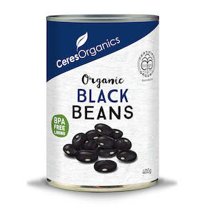 Health food: Ceres - Black Beans Can - Organic