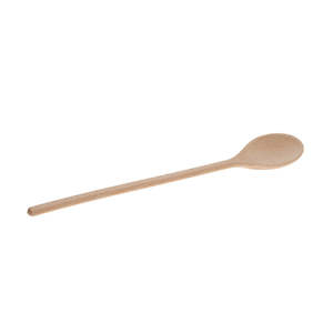 Health food: Oval Wooden Spoon - Beech Wood