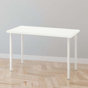 IKEA LAGKAPTEN / OLOV adjustable Desk, white, 120x60 cm