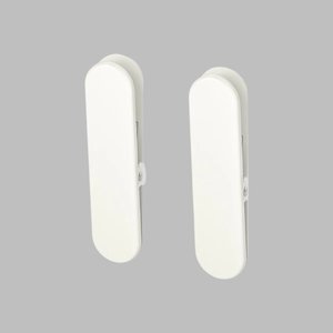 Furniture: IKEA SKADIS Clip, white, 2 pack