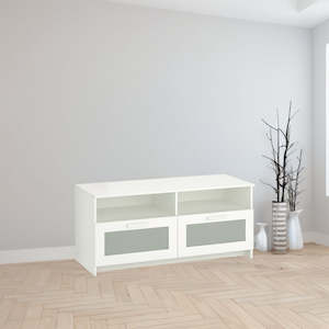 IKEA BRIMNES TV bench, white, 120x41x53 cm