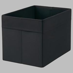 IKEA DRONA Box, black, 25x35x25 cm / Fit BILLY