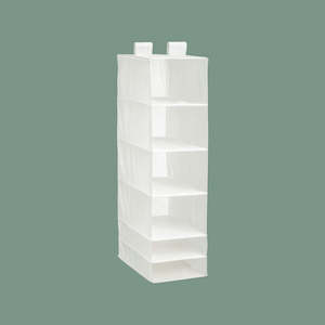 IKEA SKUBB storage with 6 compartments, white, 35x45x125 cm