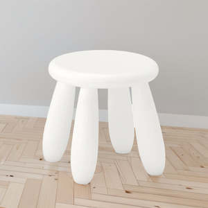 IKEA MAMMUT Children's stool, white