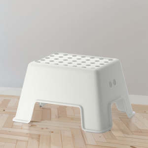 IKEA BOLMEN Step stool, white