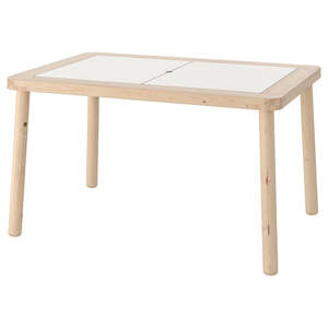 IKEA FLISAT Children's table w 2 TROFAST boxes, 83x58 cm