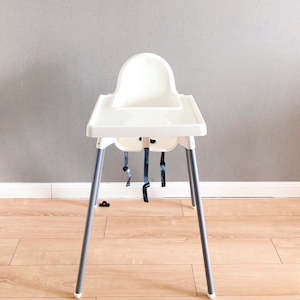 IKEA ANTILOP Highchair with tray, white