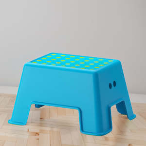 Furniture: IKEA BOLMEN Step stool, blue