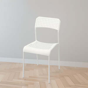 IKEA ADDE Chair, white