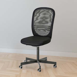 Furniture: IKEA FLINTAN Office chair, black