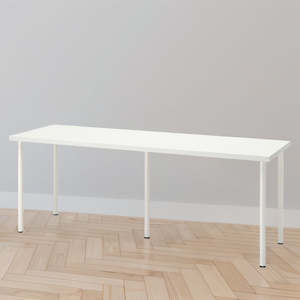 IKEA LAGKAPTEN / ADILS Desk, 200x60 cm, white