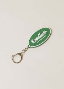 Signature Keychain - Green/White